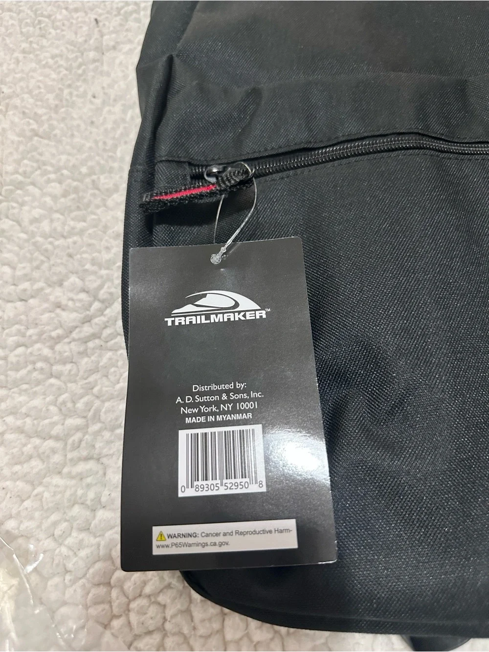 TrailMaker Men's Black Everyday Backpack